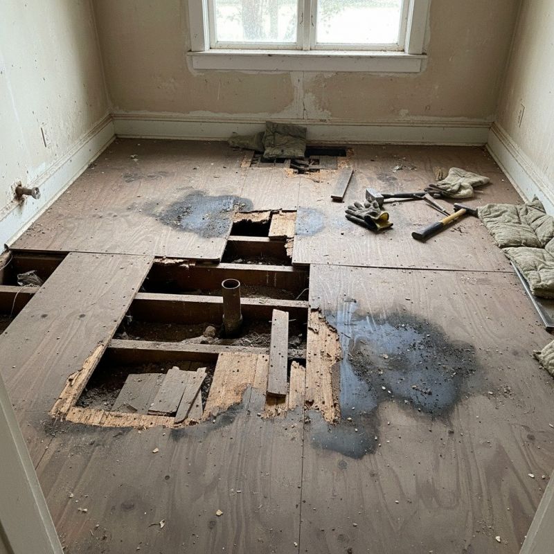 Uneven Subfloor Repair Service