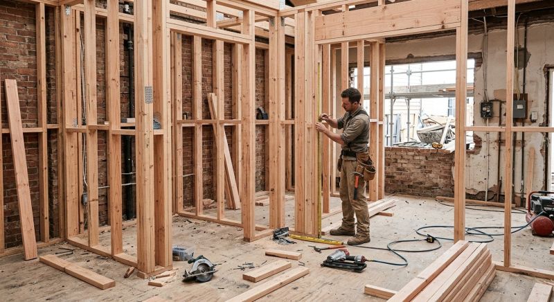 Renovation Framing in Kansas City, KS