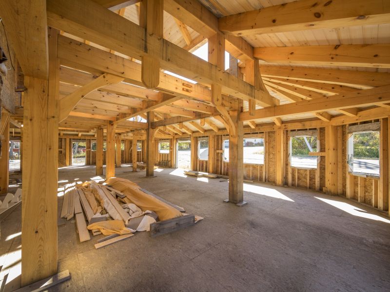 Wood Beam Installation in Wilmington, NC