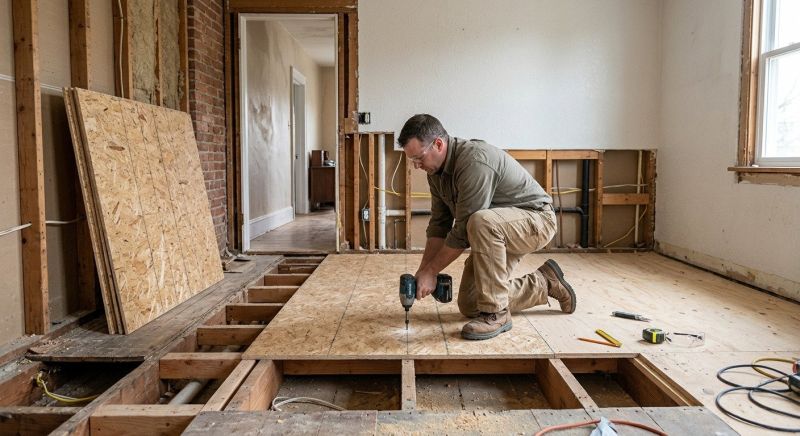Attic Subfloor Installation in Wilmington, NC