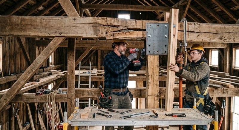 Barn Beam Replacement in Conroe, TX