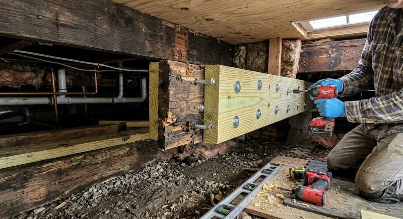 Basement Joist Repair in Conroe, TX