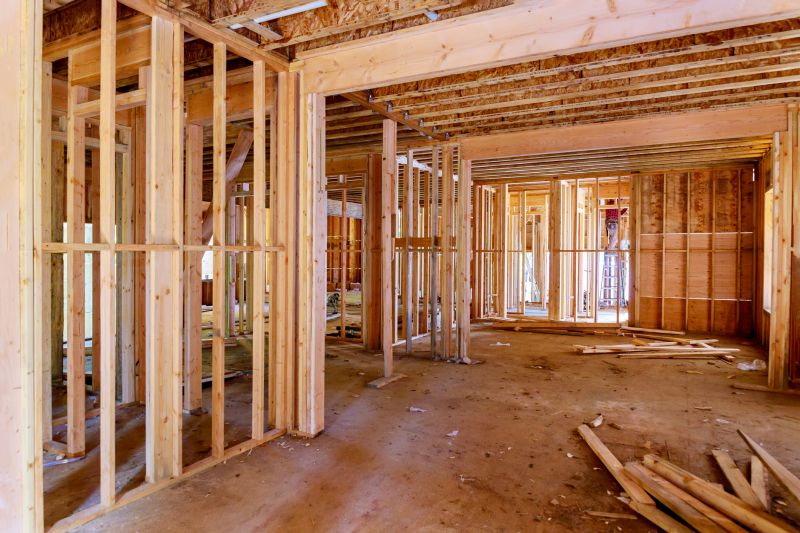 Basement Wall Framing in Wilmington, NC