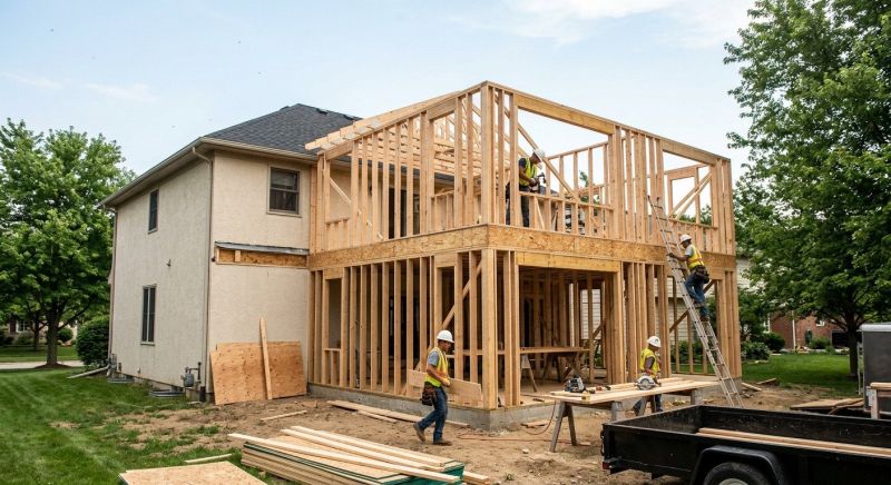 Building Framing in Kansas City, KS