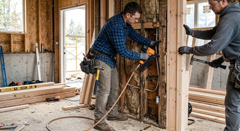 Floor Framing Repair in Wilmington, NC