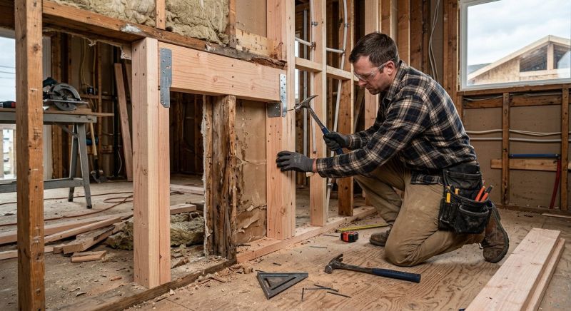 Framing Repair in Kansas City, KS