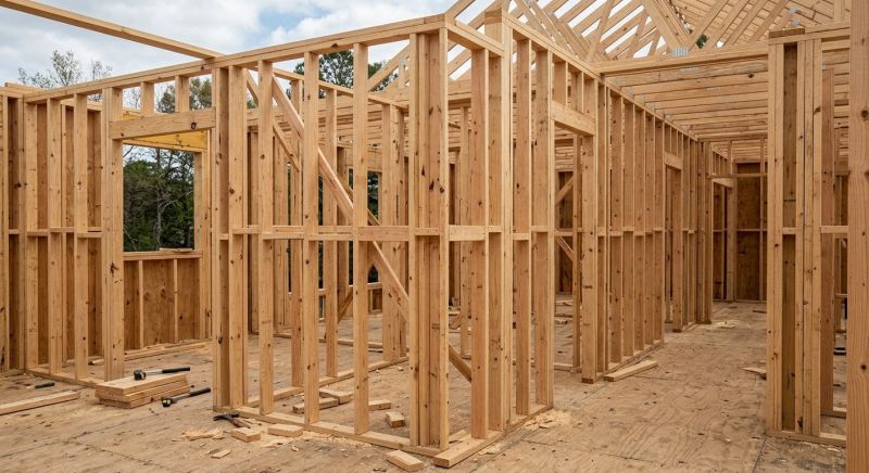 Garage Framing in Kansas City, KS