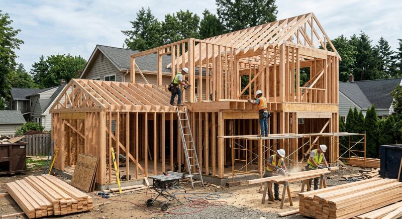 Home Renovation Framing in Conroe, TX