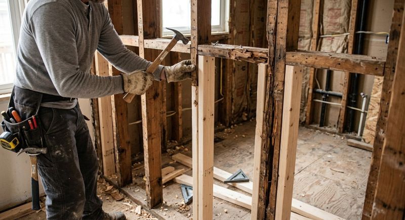 Roof Framing Repair in Wilmington, NC