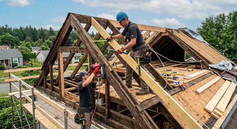 Roof Joist Repair in Wilmington, NC