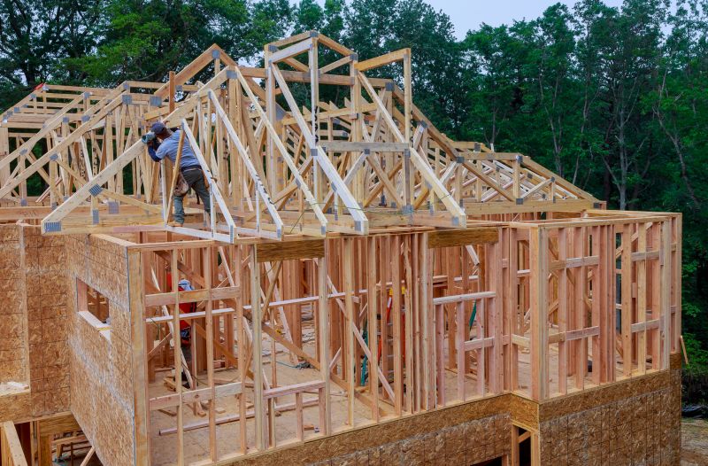 Roof Truss Framing in Kansas City, KS