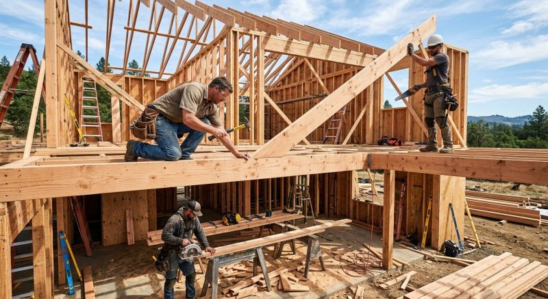 Rough Framing Service in Wilmington, NC