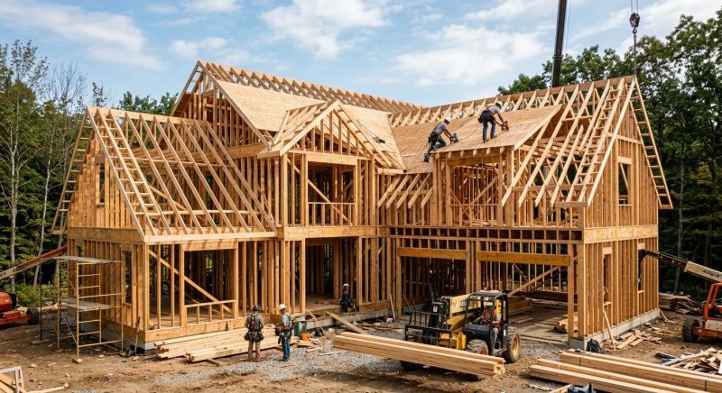 Rough Framing Service in Conroe, TX