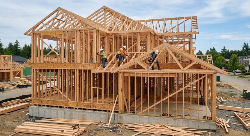 Structure Framing in Wilmington, NC