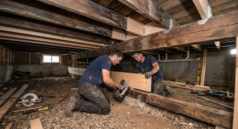 Subfloor Joist Replacement in Kansas City, KS