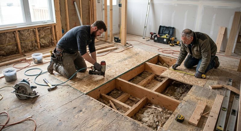Subfloor Repair in Conroe, TX