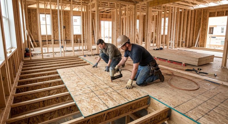 Subfloor Replacement in Conroe, TX