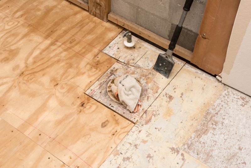 Uneven Subfloor Repair
